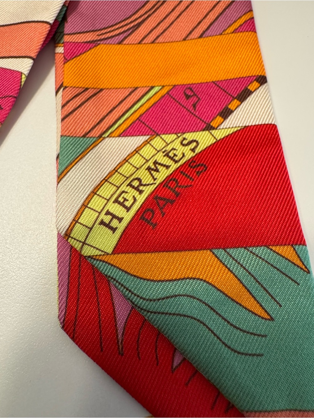 Hermes Twilly Astrologie 100% Silk Scarf - Picture 3 of 5